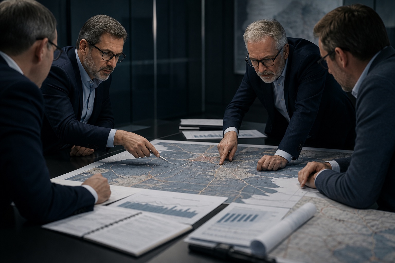 Senior advisers reviewing international corridor decisions